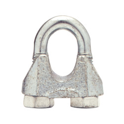 Staaldraadklem Type741 08 mm verzinkt Staaldraadklem Type741 08 mm verzinkt