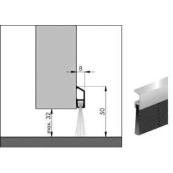 TOCHTPROFIEL/BORSTELPROFIEL IBS-220 TOCHTPROFIEL/BORSTELPROFIEL IBS-220