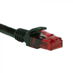 UTP CAT 6 netwerk patch kabel 2 meter zwart UTP CAT 6 netwerk patch kabel 2 meter zwart