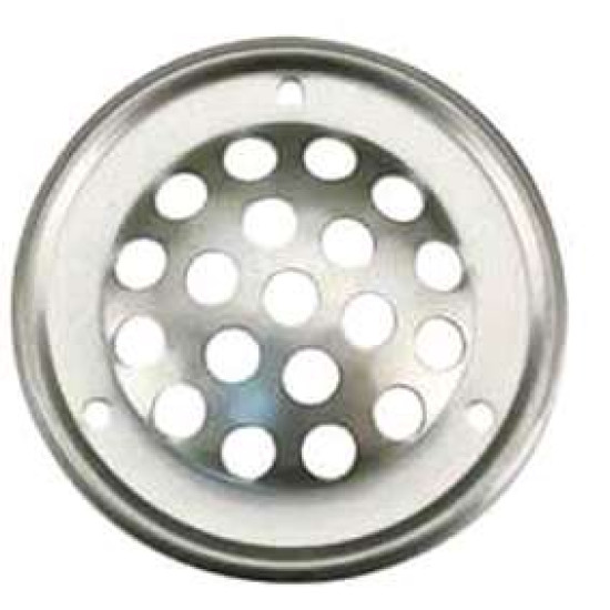VENTILATIEROZET/ROND-52/RVS EA N