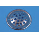 VENTILATIEROZET/ROND-52/RVS EA N