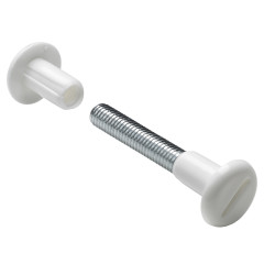 VERBINDINGSSCHROEF,MET/KU,WIT 45-54 MM VERBINDINGSSCHROEF,MET/KU,WIT 45-54 MM