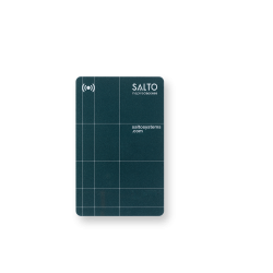 SALTO MIFARE DESFIRE 2K KAART TBV SPACE - ZWART MET SALTO DESIGN SALTO MIFARE DESFIRE 2K KAART TBV SPACE - ZWART MET SALTO DESIGN