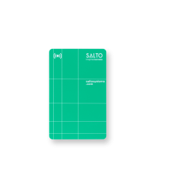 SALTO MIFARE DESFIRE 2K KAART TBV SPACE - GROEN MET SALTO DESIGN SALTO MIFARE DESFIRE 2K KAART TBV SPACE - GROEN MET SALTO DESIGN