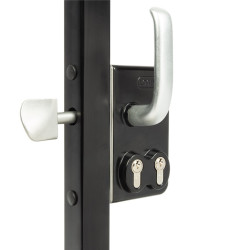 LGKZ40D1LVSZVSZS-9005 - DUBBEL CILINDERSLOT VOOR VIERKANT 40 MM PROFIEL IN RAL 9005 MET 3006S - KRUKPAAR IN VERSTERKT ALUMINIUM & CILINDER 1: VSZ - VERSCHILLEND SLUITEND & CILINDER 2: VSZ - VERSCHILLEND SLUITEND LGKZ40D1LVSZVSZS-9005 - DUBBEL CILINDERSLOT VOOR VIERKANT 40 MM PROFIEL IN RAL 9005 MET 3006S - KRUKPAAR IN VERSTERKT ALUMINIUM & CILINDER 1: VSZ - VERSCHILLEND SLUITEND & CILINDER 2: VSZ - VERSCHILLEND SLUITEND