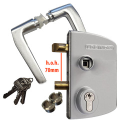 LOCINOX Oud Model -2- Industrieel slot plat profiel 10-30mm ZILVER LOCINOX Oud Model -2- Industrieel slot plat profiel 10-30mm ZILVER