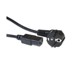 Voedingskabel 230 VAC, zwart, 2 meter Voedingskabel 230 VAC, zwart, 2 meter