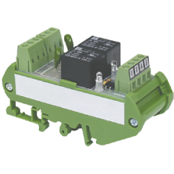 Ontdubbelingsprint (brandprint) Op Din rail (1 LED per relais) - 2 relais Ontdubbelingsprint (brandprint) Op Din rail (1 LED per relais) - 2 relais