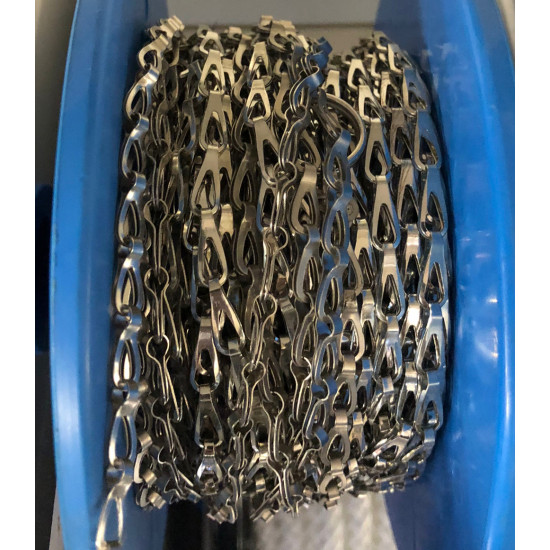 PATENTKETTING .0,3X10X4,5MM, MS.BLANK PATENTKETTING .0,3X10X4,5MM, MS.BLANK