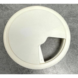 KABELDOORVOER 80MM KUNSTSTOF WIT