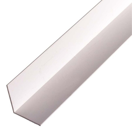 HOEKPROFIEL 30X30X1,5MM WIT LENGTE 2,6M HOEKPROFIEL 30X30X1,5MM WIT LENGTE 2,6M
