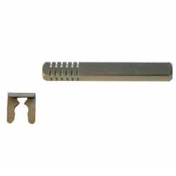 Krukstift 9x75mm brandwerend voor Antipaniek Duwbalken deurdikte 56mm Krukstift 9x75mm brandwerend voor Antipaniek Duwbalken deurdikte 56mm