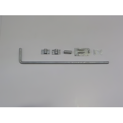 Grondgrendel met drie geleiders 600mm vuurverzinkt