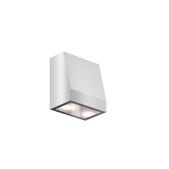 Locinox Trapeziumvormige wandverlichting 75mm breed - 24V DC - Ongekleurd