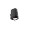 CONE55-DC-9005 - ARCHITECTURALE KEGELVORMIGE WANDVERLICHTING, 55 MM BREED, 12V DC / 24V DC - RAL 9005