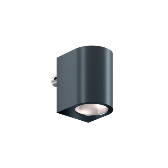 Locinox Boogvormige wandverlichting 55mm breed - 230V AC - Antraciet grijs