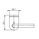 Grondgrendel ZWART 400 mm - coating Grondgrendel ZWART 400 mm - coating