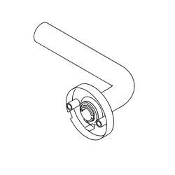 SALTO MINI BINNENKRUK MET ROZET 8 MM - IM - U-KRUK SALTO MINI BINNENKRUK MET ROZET 8 MM - IM - U-KRUK