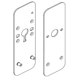 SALTO MINI SMETPLAAT 59MM RVS SALTO MINI SMETPLAAT 59MM RVS