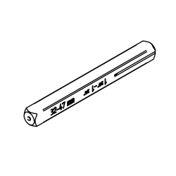 SALTO ONE KRUKSTIFT 8 MM VOOR DEURDIKTE 45-60 MM