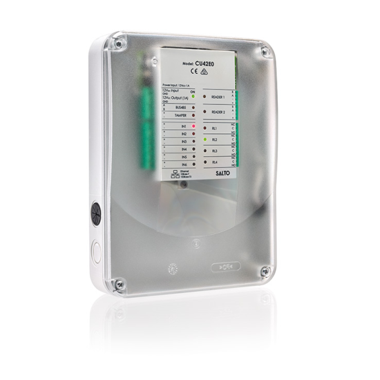 SALTO XS4 2.0 controller - ETHERNET - Transparante behuizing SALTO XS4 2.0 controller - ETHERNET - Transparante behuizing