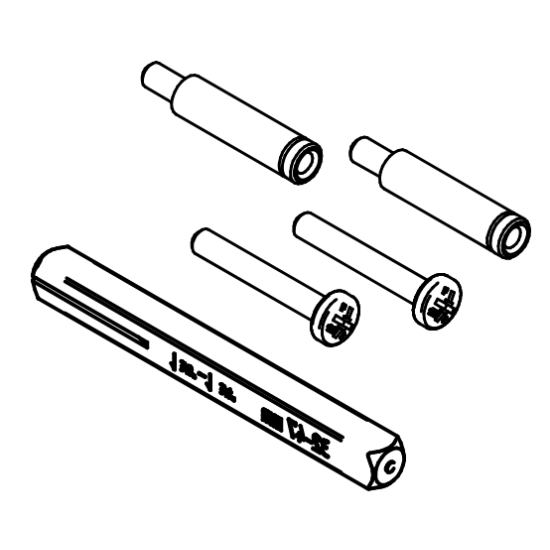 SALTO XS4 One deurdikte set 45-60 mm