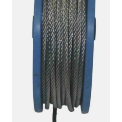 Staalkabel verzinkt 5mm 6x7 - per meter