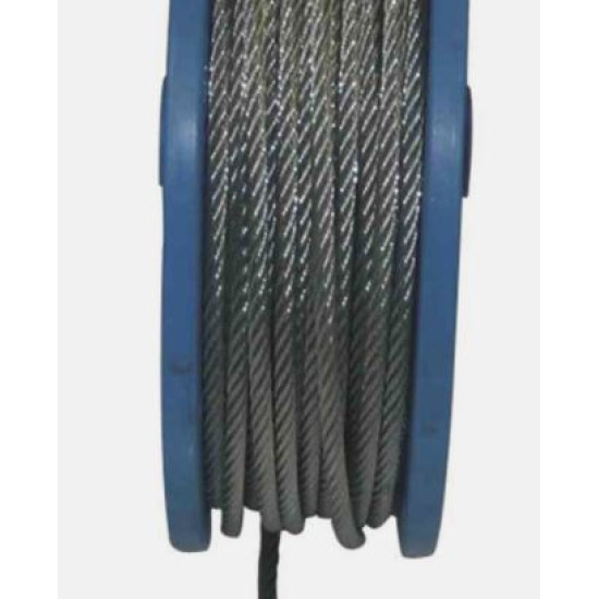 Staalkabel verzinkt 5mm 6x7 - per meter