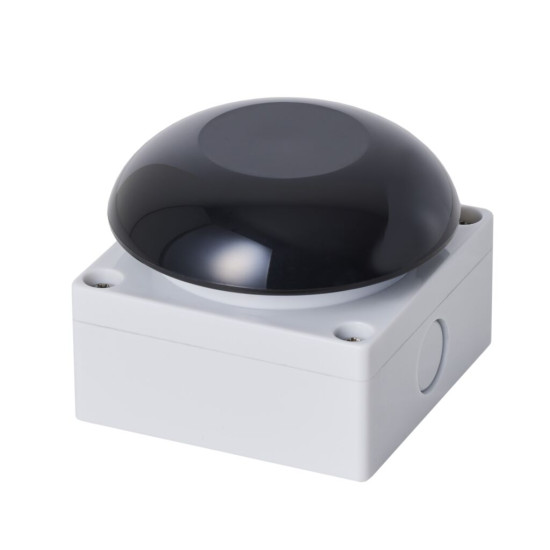 Paddenstoeldrukknop IP68 met zwarte knop Paddenstoeldrukknop IP68 met zwarte knop