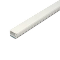 Leidinglijst of kabelgoot 2 meter DK 7x12+plak wit Leidinglijst of kabelgoot 2 meter DK 7x12+plak wit