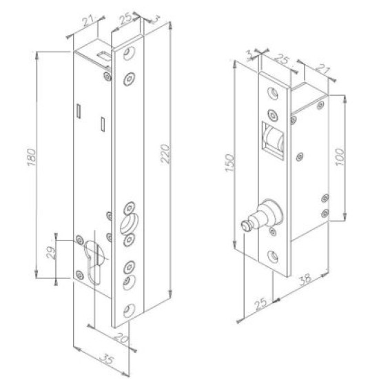 SET ELEKTRISCH HAAKSLOT OP RUSTSTROOM - SERIE89 - 12V DC SET ELEKTRISCH HAAKSLOT OP RUSTSTROOM - SERIE89 - 12V DC