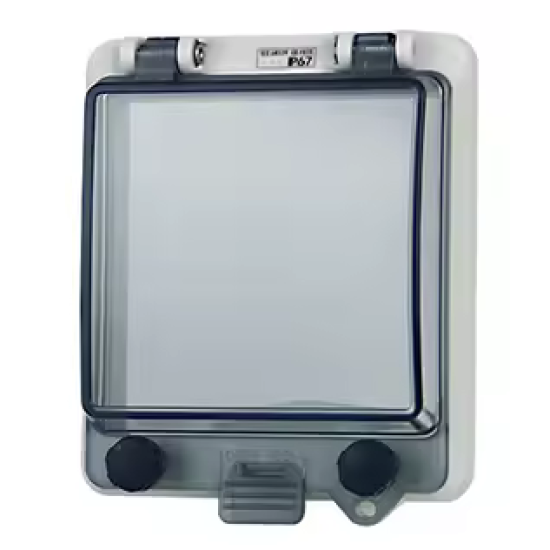 Afdekkap IP67 voor drukknop 86 x 86 mm