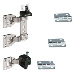 HETTICH SCHARNIER SET VOOR DEUR 16 - 25 mm