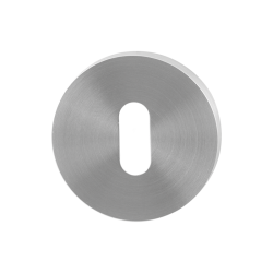 GPF090100107 RVS GEBORSTELD, SLEUTELROZET ROND 50X8MM