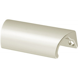 Greep voor la 90mm opschroefbaar zilver Greep voor la 90mm opschroefbaar zilver