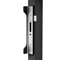 Locinox Elektrische insteekslotvanger voor insteeksloten - UNILEC-C-E - Zwart (RAL9005) Locinox Elektrische insteekslotvanger voor insteeksloten - UNILEC-C-E - Zwart (RAL9005)