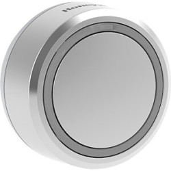 Honeywel Draadloze deurbelknop met led-bevestigingslampje rond grijs DCP711G Honeywel Draadloze deurbelknop met led-bevestigingslampje rond grijs DCP711G