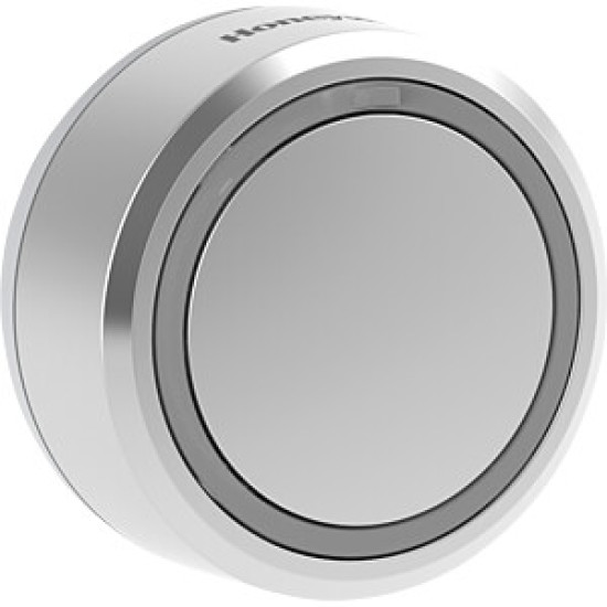 Honeywel Draadloze deurbelknop met led-bevestigingslampje rond grijs DCP711G