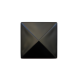 PIRAMIDE - 91X91MM - ZWART GEPOEDERCOAT