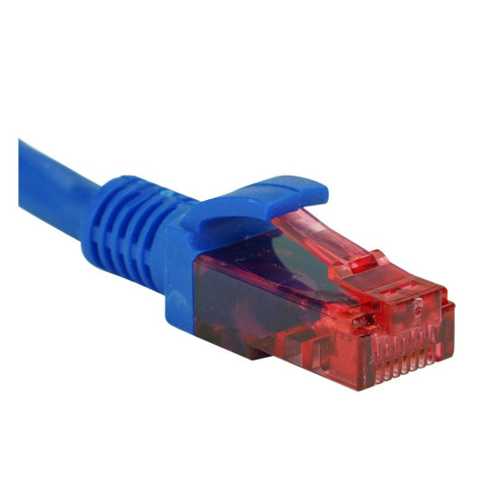 UTP CAT 6 netwerk patch kabel 3 meter blauw UTP CAT 6 netwerk patch kabel 3 meter blauw