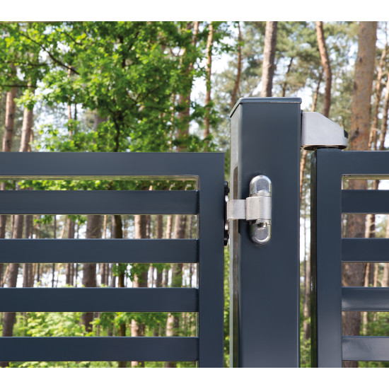 Locinox 3D regelbaar 180° scharnier verzinkt Locinox 3D regelbaar 180° scharnier verzinkt