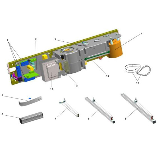 FAAC 950N2 Draaideuraandrijving met aluminium behuizing exclusief arm. (GEREVISEERD) FAAC 950N2 Draaideuraandrijving met aluminium behuizing exclusief arm. (GEREVISEERD)