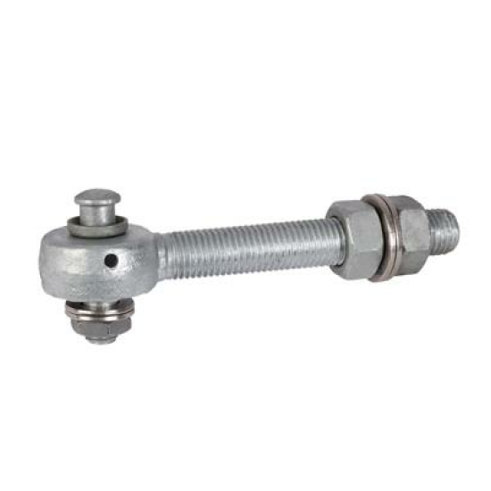 Locinox Gelagerde oogbout voor 3D en 4D scharnieren M20 Locinox Gelagerde oogbout voor 3D en 4D scharnieren M20