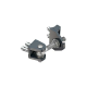 Locinox 4D opschroefbaar 180° scharnier M12 90 mm Aluminium 2x Quick Locinox 4D opschroefbaar 180° scharnier M12 90 mm Aluminium 2x Quick