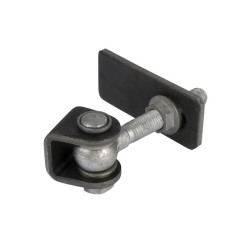 Locinox 3D regelbaar 180° scharnier M16 110 mm verzinkt