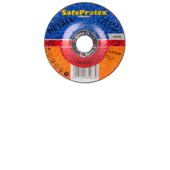 AFBRAAMSCHIJF SAFE-PROTEX METAAL ø230X6,0Xø22,2