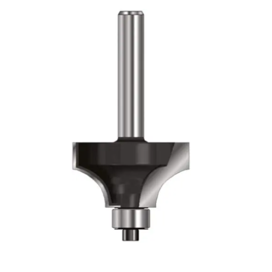 Kwartrondfrees hm r12 .7 met lagerkolf 8mm