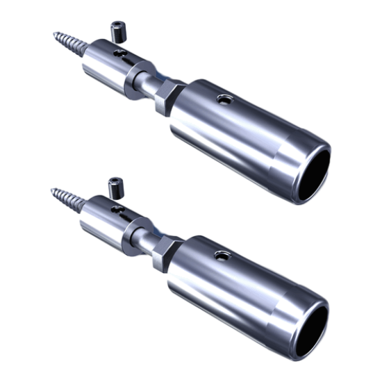 SECUBAR twist nokken RVS