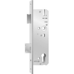 KFV insteekslot49N-PZW-P6/35-24-K-41-B U-vormige voorplaat RVS doornmaat 35mm