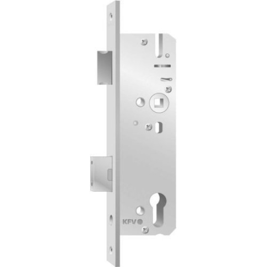 KFV insteekslot49N-PZW-P6/35-24-K-41-B U-vormige voorplaat RVS doornmaat 35mm